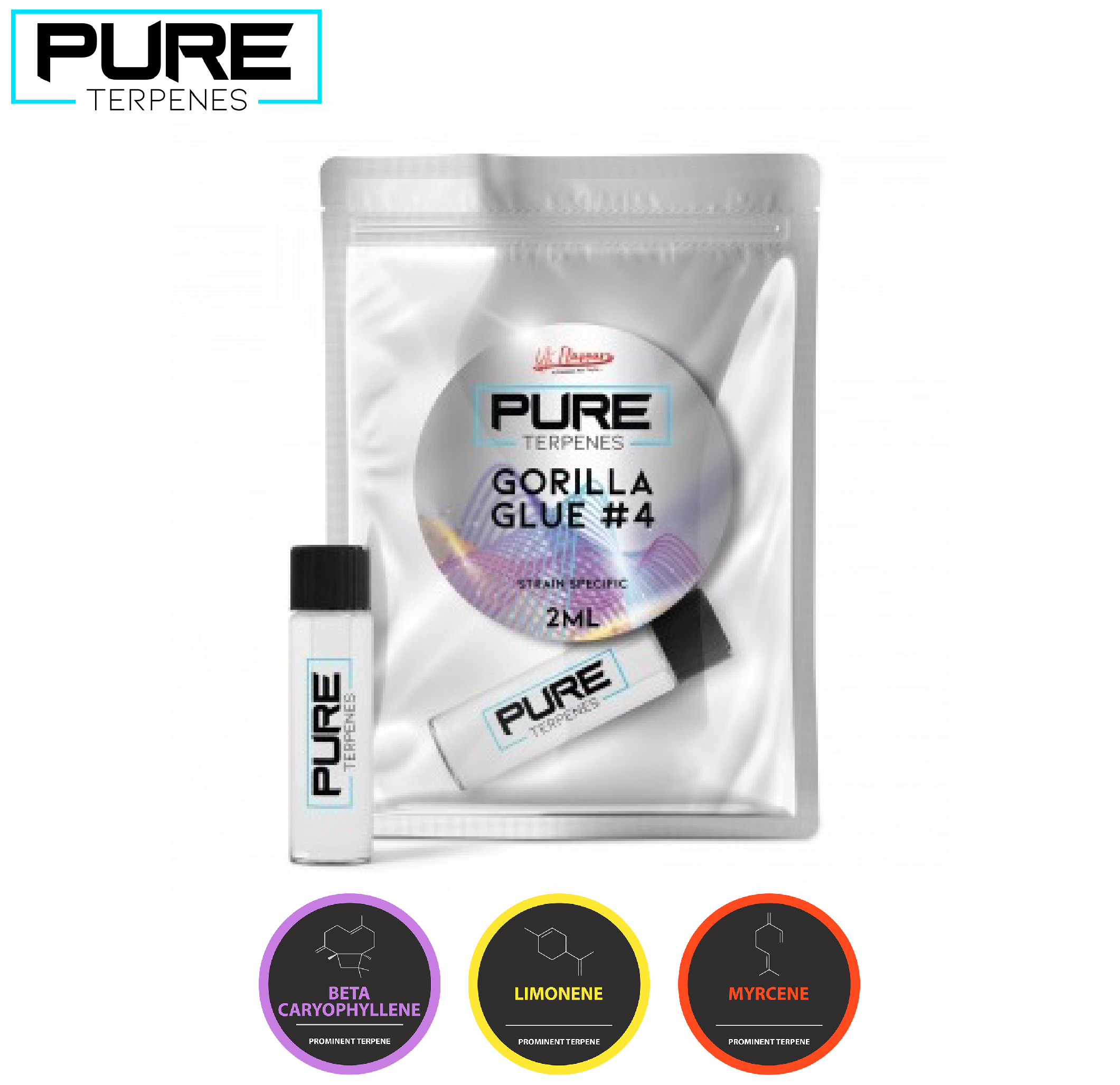 Pure Terpenes Strain Specific 100% Natural - Gorilla Glue #4